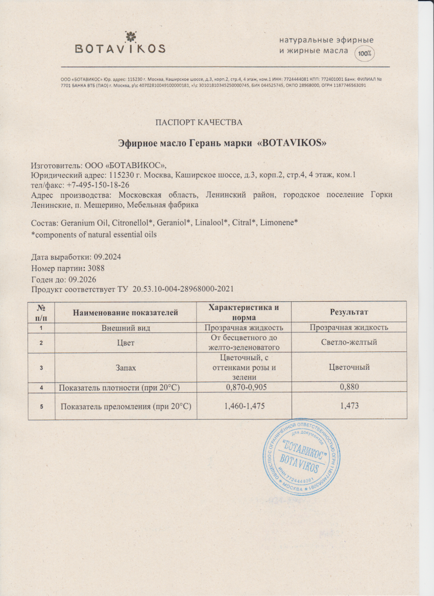 Паспорт №092024
